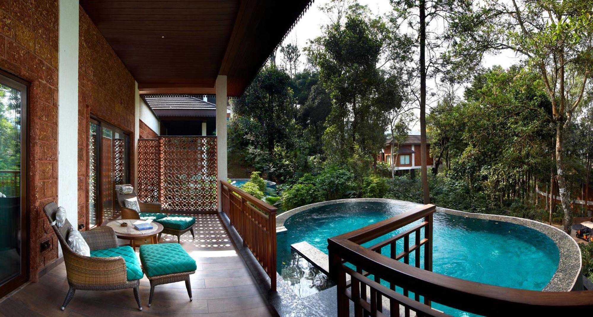 Timbertales Luxury Resort Coorg 马迪凯里 外观 照片
