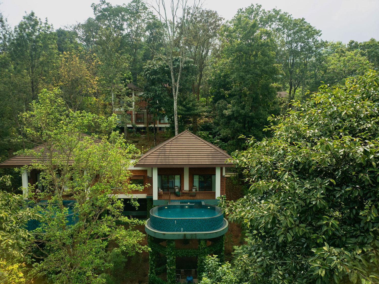 Timbertales Luxury Resort Coorg 马迪凯里 外观 照片
